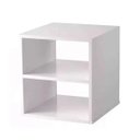 Ver imagem 2 de Mesa de Cabeceira Suspenso Sem Gaveta Em Mdf Branco