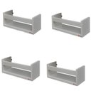 Ver imagem 1 de Prateleira Banheiro Cosméticos Perfume - 4 Peças