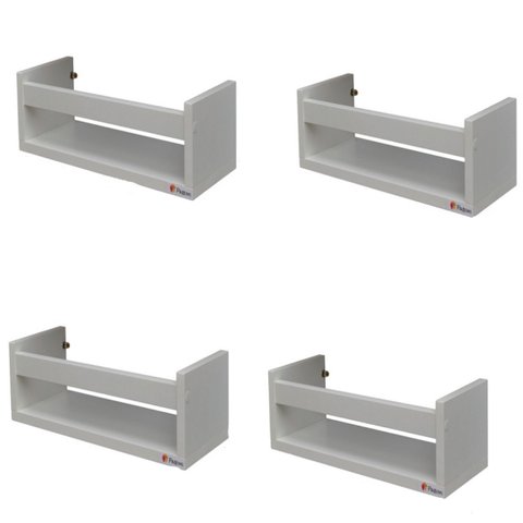 Prateleira Banheiro Cosméticos Perfume - 4 Peças