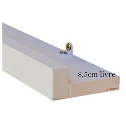 Porta Quadros prateleira nicho Branco - 4 Peças - 5