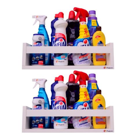 Prateleira Para Produtos De Limpeza - 2 Peças