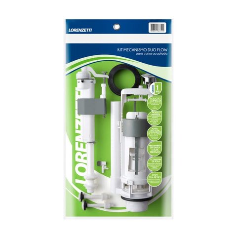 Kit economia para caixa acoplada lorenzetti duo flow