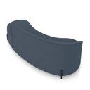 Ver mais imagens de Sofá 4 Lugares Orgânico 220cm Pé Ferro Preto Morgan Suede D03 - D’Rossi