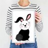 Quadro infantil desenho animal coelho - 2
