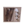 Kit Para Queijo com Tábua Retangular e 3 Utensílios - 1