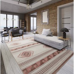 Tapete para Sala Funcional Asteca 35 Taupe 2,00x2,50m - 2