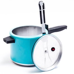 PANELA DE PRESSÃO AZUL TIFFANY 04,5 LITROS LARES - 3