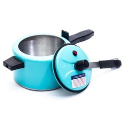 PANELA DE PRESSÃO AZUL TIFFANY 02,5 LITROS LARES - 5