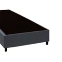 Ver imagem 2 de Cama Box Solteirão Sintético King Design Cinza 96x203x40