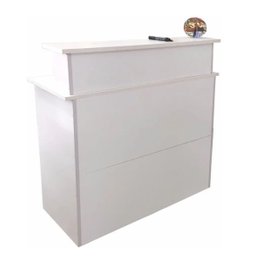 Balcão Arara Roupas + Balcão de Atendimento Loja Closet - 12