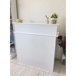 Balcão Arara Roupas + Balcão de Atendimento Loja Closet - 13