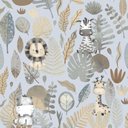 Ver imagem 1 de Papel de Parede Happy Infantil Azul 14836