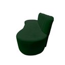Ver imagem 6 de Sofá 3 Lugares Orgânico Curvo Madrid 180cm Veludo Verde