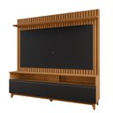 Ver imagem 4 de Rack com Painel para TV até 65” 2 Portas NT1340 Freijó/Preto