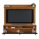 Ver imagem 3 de Rack com Painel para TV até 65” 2 Portas NT1340 Freijó/Preto