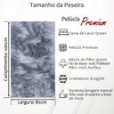 Ver imagem 4 de Peseira Premium Pelúcia Pelo Alto Casal Queen Size 2mx80cm + 2 Capas de Almofadas Pelúcia Premium Co