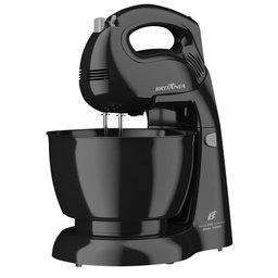 Batedeira Britânia Pérola 550 Turbo 2 Tigelas 500w com 4 Velocidades Preta - 220v - 3
