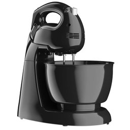 Batedeira Britânia Pérola 550 Turbo 2 Tigelas 500w com 4 Velocidades Preta - 220v - 9