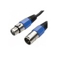Ver imagem 2 de Cabo Cannon Femea + Cannon Macho Emborrachado - 5m