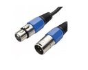 Ver imagem 2 de Cabo Cannon Femea + Cannon Macho Emborrachado - 5m