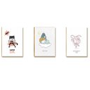 Ver imagem 5 de Kit 10 Placas MDF Infantil Sonhos e Magia Parede Moderna A4