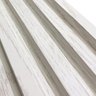 Painel Ripado Wpc Interno Wave Cor: Branco 1,45m X 16cm (0,21m²) Woopo - 8