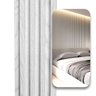 Painel Ripado Wpc Interno Wave Cor: Branco 1,45m X 16cm (0,21m²) Woopo - 7
