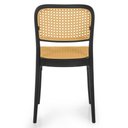 Ver imagem 7 de Conjunto Mesa de Jantar Redonda Eiffel Preta 120cm + 6 Cadeiras Roma - Preto