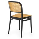 Ver imagem 6 de Conjunto Mesa de Jantar Redonda Eiffel Preta 120cm + 6 Cadeiras Roma - Preto