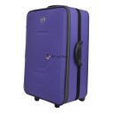 Ver imagem 3 de Mala Média 23kg Anac Rodinhas Resistente Village Viagem Rígida Swiss Violeta-escuro