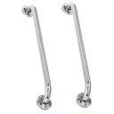 Ver imagem 5 de Alça Apoio Banheiro Inox Reta Kit 4 unidades 40cm e 60cm Idoso Cadeirante Acessibilidade