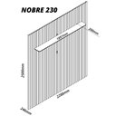 Ver imagem 4 de Painel para Tv Ripado com Led Nobre 230 Naturale - Gelius