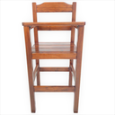 Ver imagem 3 de Cadeira Papinha para Bebê com Trava Fixa em Madeira Maciça - Imbuia