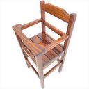 Ver imagem 2 de Cadeira Papinha para Bebê com Trava Fixa em Madeira Maciça - Imbuia