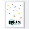 Quadro infantil Estrelinhas Sonhar Colorido - 1