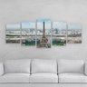 Quadro Panorâmico Paisagem Torre Eiffel - 6