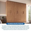 Ver imagem 7 de Guarda-Roupa 6 Portas 2 Gavetas Pequim Cedro