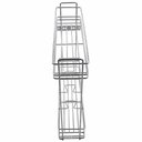 Ver imagem 2 de Porta Temperos Óleo Lateral Armário Corrediças Aço Cromado