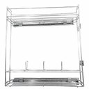 Ver imagem 3 de Porta Temperos Óleo Lateral Armário Corrediças Aço Cromado