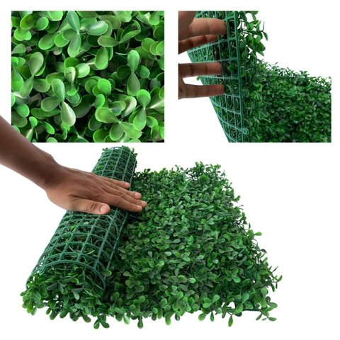 4 Quadros Amendoim Artificial Jardim Vertical Permanente Decoração Interna Apartamento e Escritório