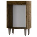 Ver imagem 2 de Balcão de Cozinha Athena 1 Porta Itauba/Off White - Irm Móveis