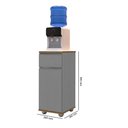 Ver imagem 4 de Armário Multiuso Alaska para Bebedouro com Corrediças Metálicas e Cestos PVC - J&a:Cinza/Jequitibá