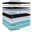 Ver imagem 4 de Conjunto Box Colchão+base Pérola Negra Molas Ensacadas Gazin 138x188x71