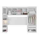 Ver imagem 3 de Quarto Modulado Star 04 Peças Branco Poliman