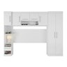 Quarto Modulado Star 04 Peças Branco Poliman - 2