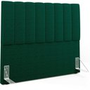Ver imagem 1 de Cabeceira Cama Box Casal 140 cm Dália W01 Bouclê Verde - Lyam Decor
