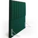 Ver imagem 6 de Cabeceira Cama Box Casal 140 cm Dália W01 Bouclê Verde - Lyam Decor