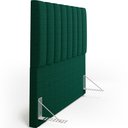 Ver imagem 6 de Cabeceira Cama Box Casal 140 cm Dália W01 Bouclê Verde - Lyam Decor