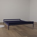 Ver imagem 2 de Cama de ferro Estrado Queen Icamas Azul Escuro