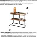 Ver imagem 7 de Kit Mesa de Centro Aparador Espelhado Aurora Demolição Preto